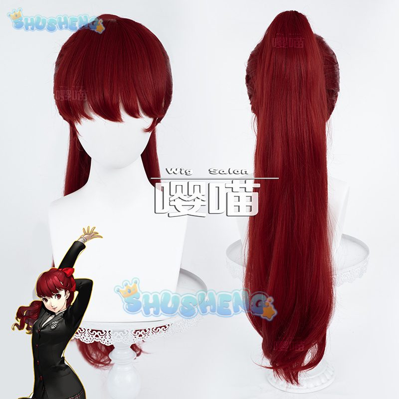 애니메이션 P5 페르소나 요시자와 카스미 코스프레 가발 - Cosplay Prop Making 리뷰 및 가격