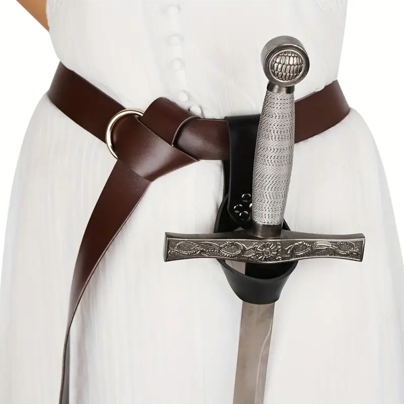 바이킹 레트로 가죽 코스프레 벨트 (칼집 포함) 프로  - Cosplay Prop Dagger 리뷰 및 가격