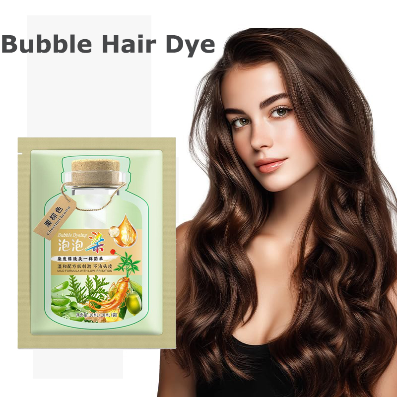 30ML/봉지 버블 헤어 염색 샴푸 3 in 1 여성/ - Hair Spray Color 리뷰 및 가격